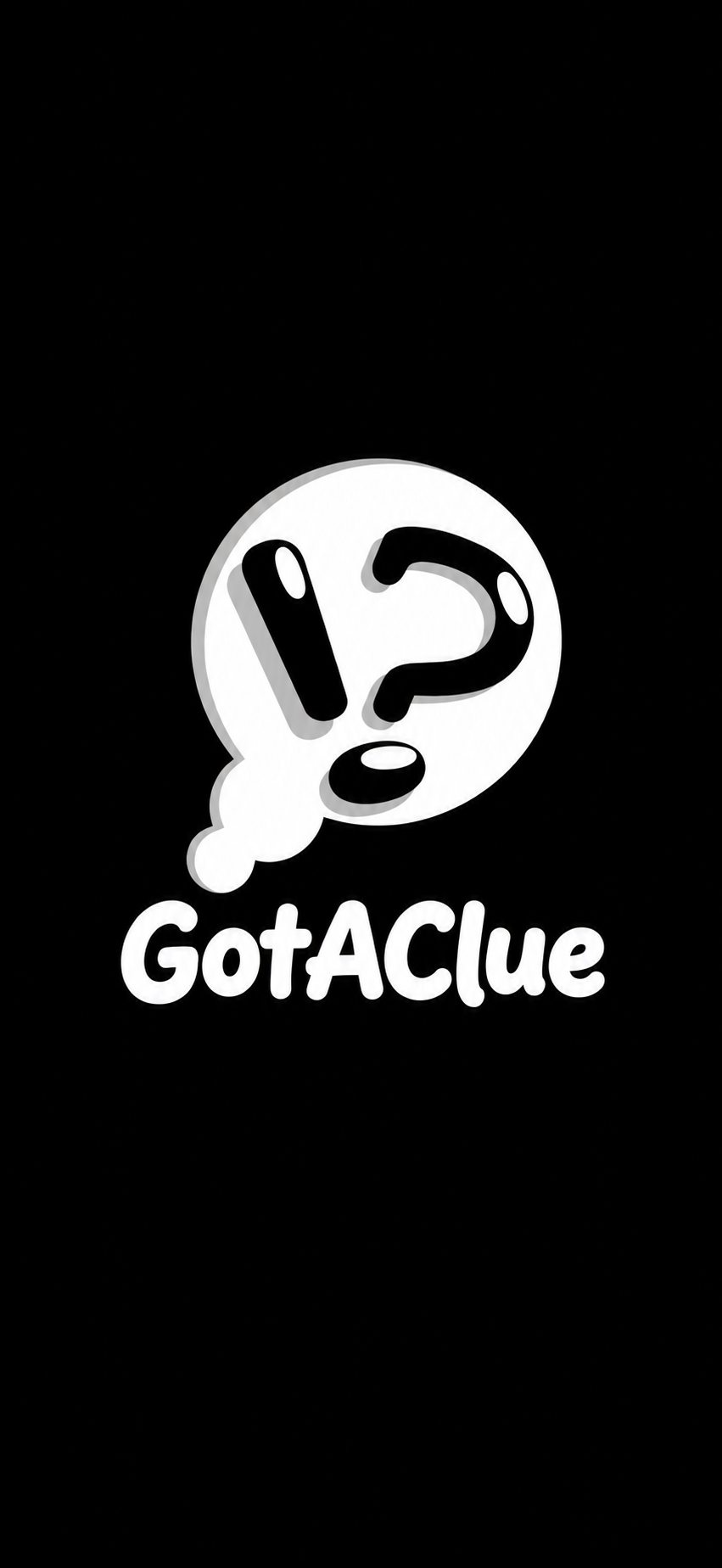 GotAClue Splash Screen