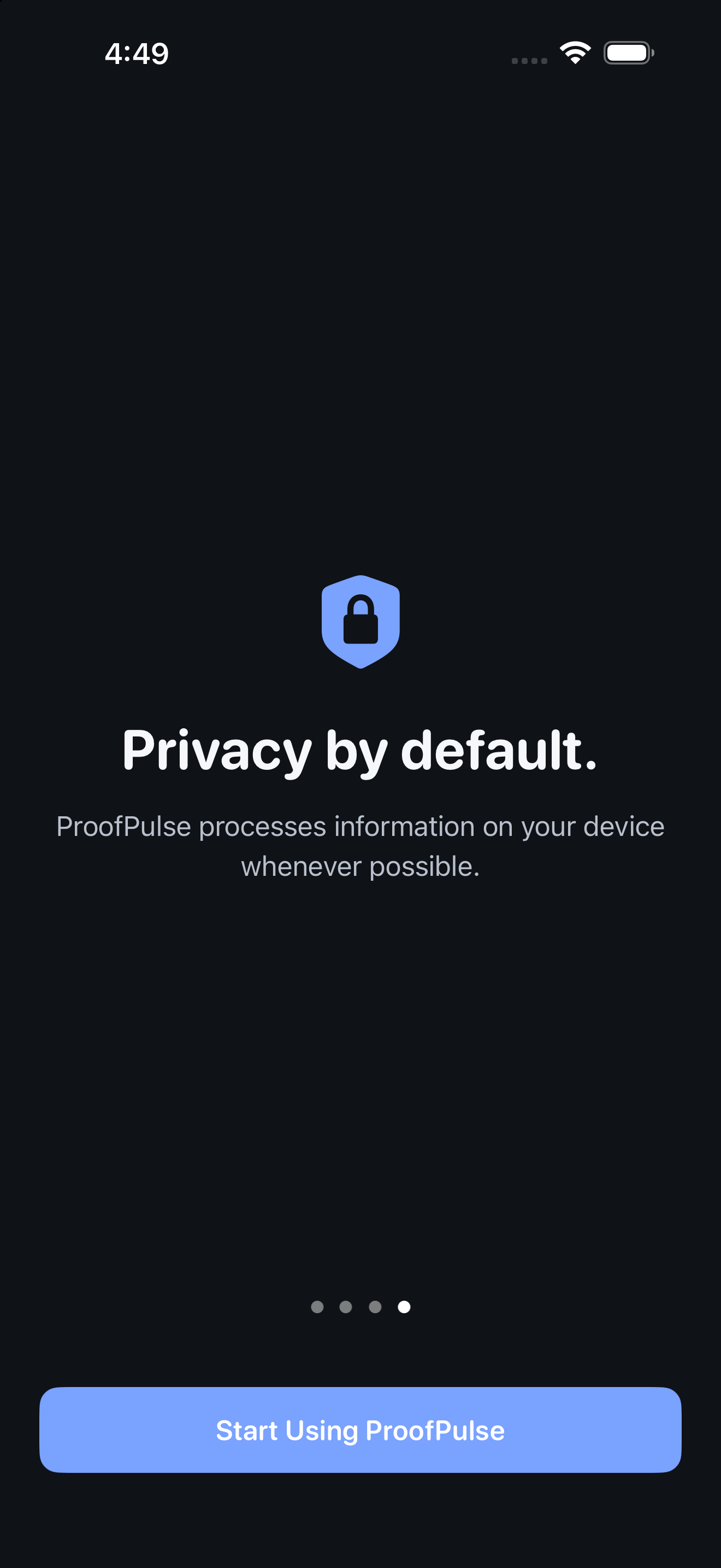 ProofPulse Privacy