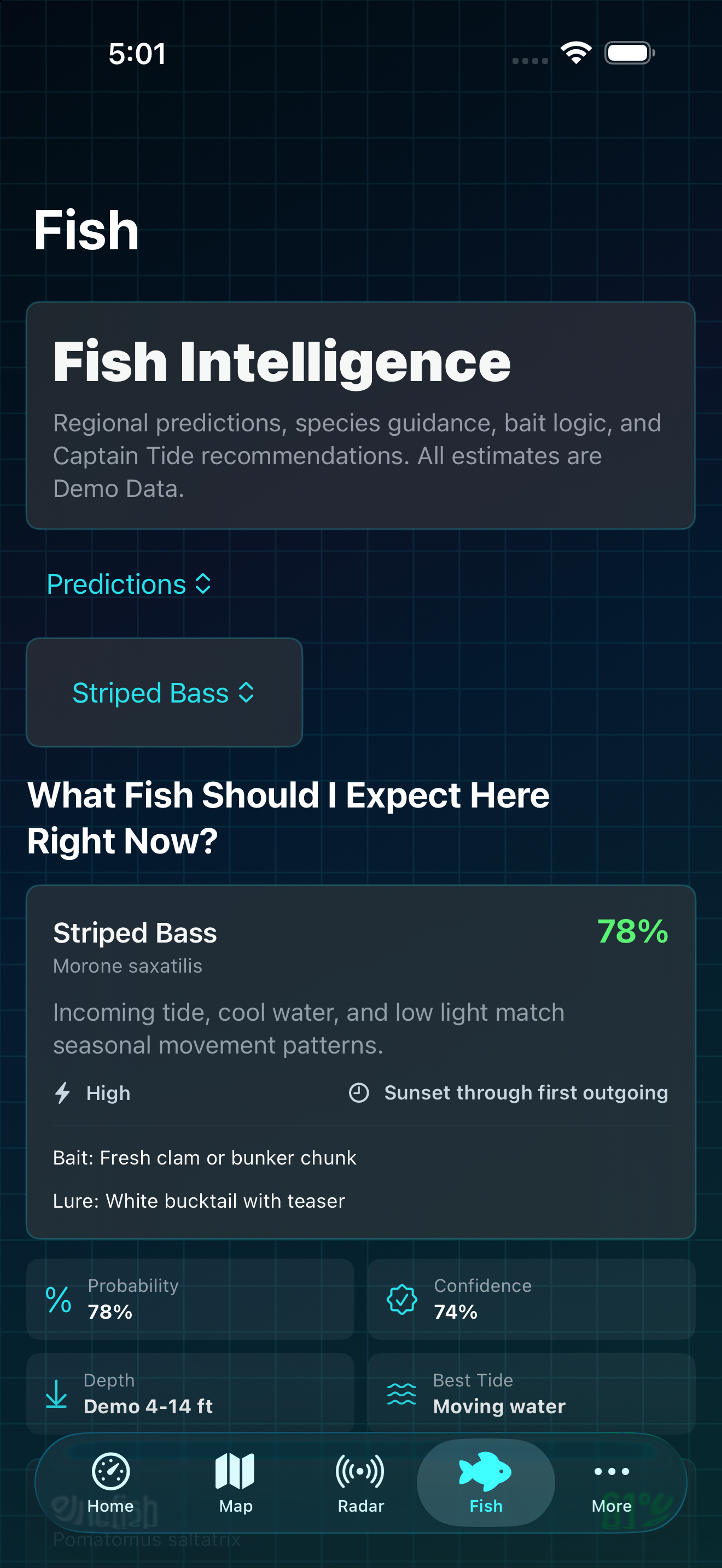 TideStrike Fish